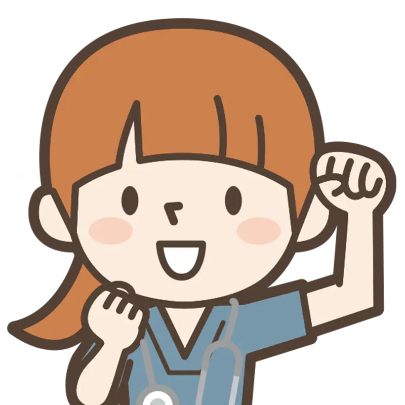 看護師です！